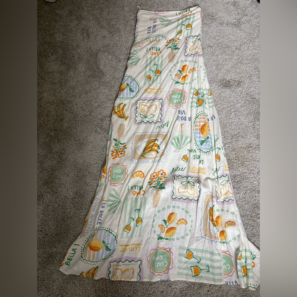 Paper heart dress strapless